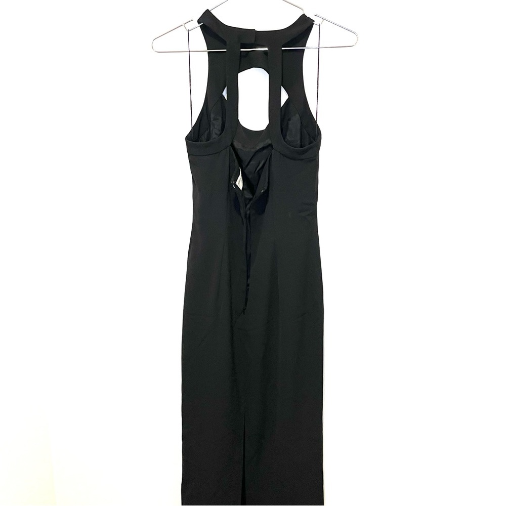 Adrianna Papell evening black dress S10
